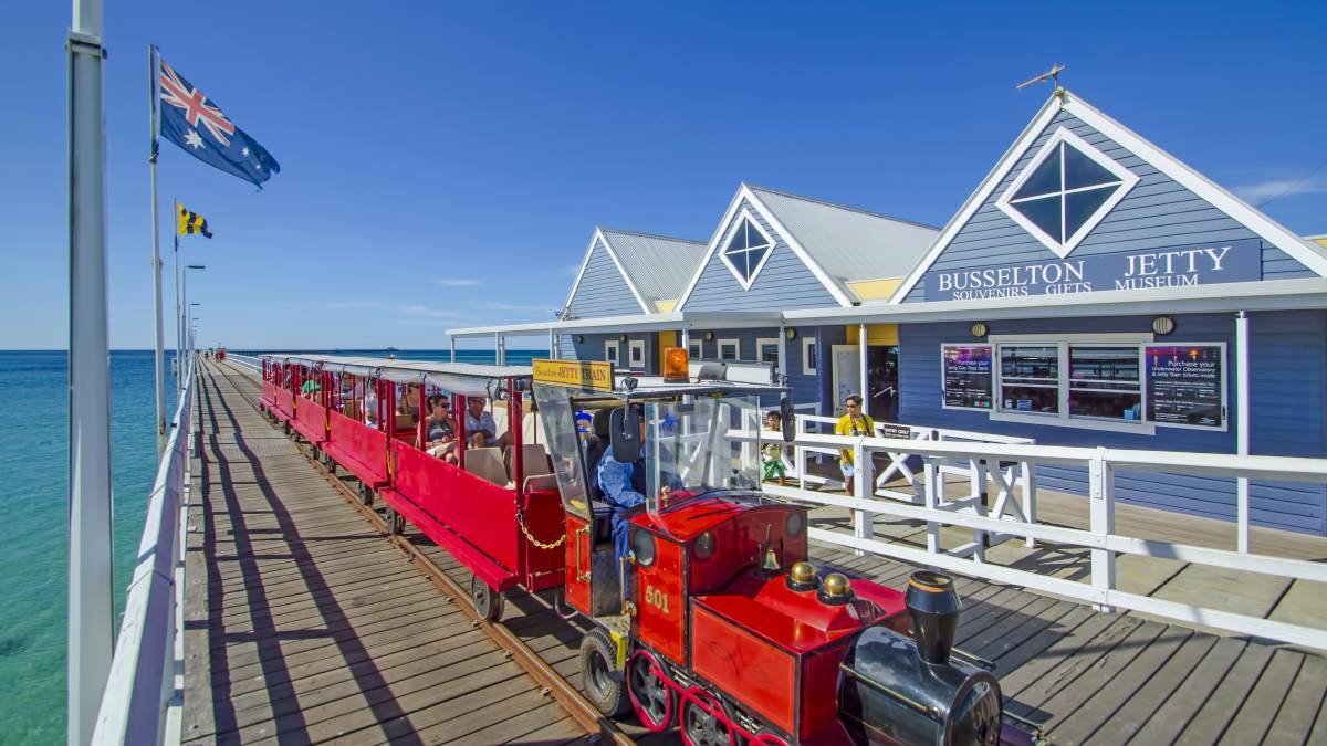 Busselton Jetty train becomes solar powered