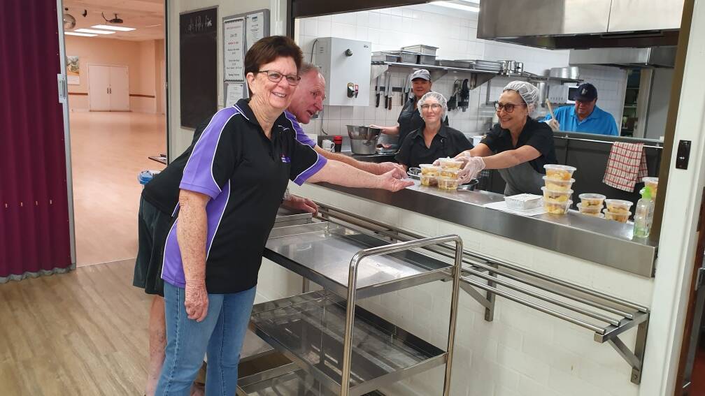 The Busselton Senior Citizens Centre serves up meals on wheels and takeaways. Image supplied.