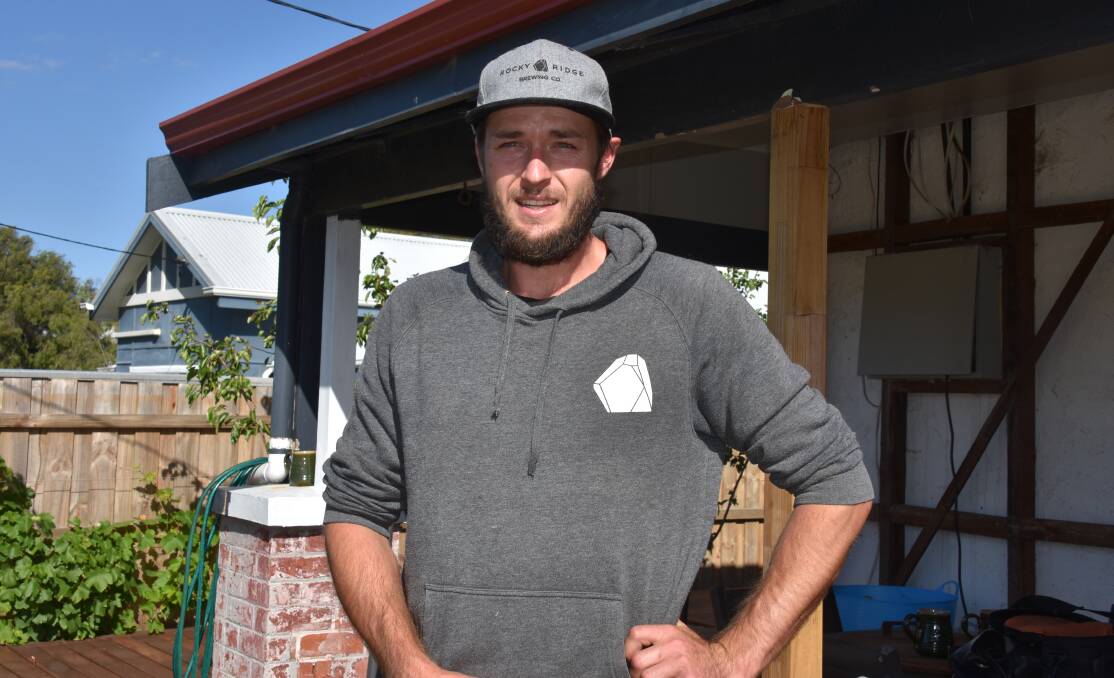 Rocky Ridge Brewing Co founder Hamish Coates is hoping to open the cellar door in Busselton this year.