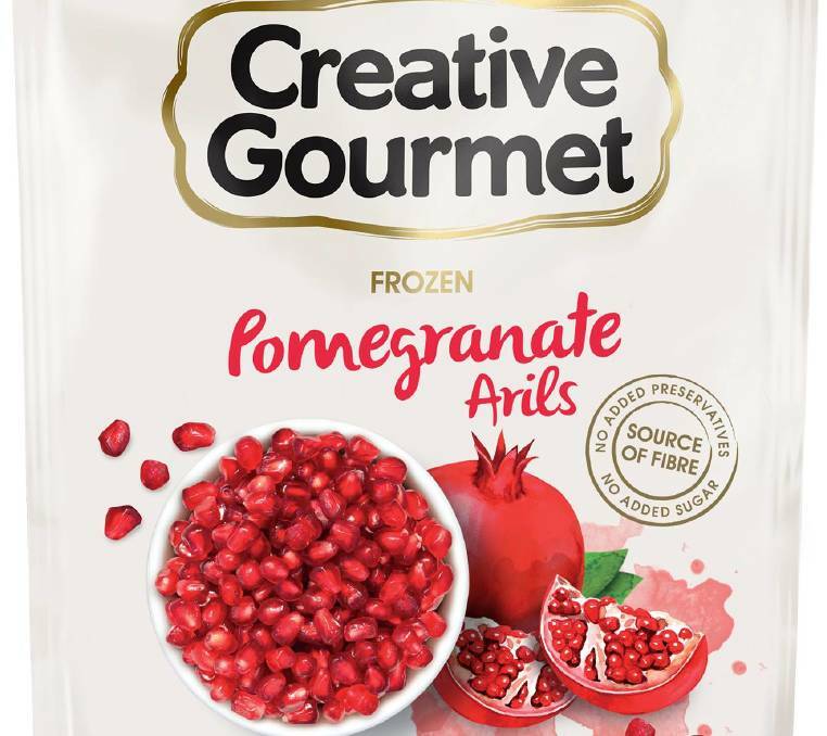 A Hepatitis A outbreak has been linked to Create Gourmet pomegranate arils sold at Coles supermarkets. Image supplied.