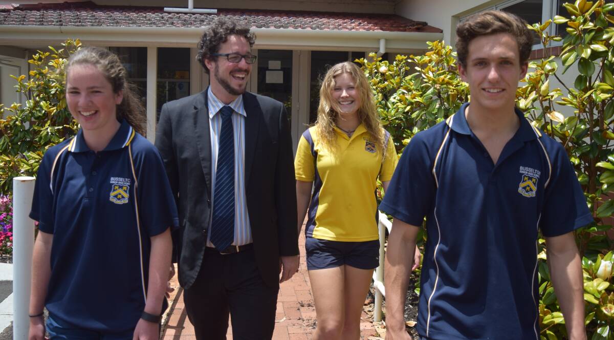 Busselton Senior High School principal Dainon Couzic was selected to take part in a Harvard program for displaying exemplary leadership.