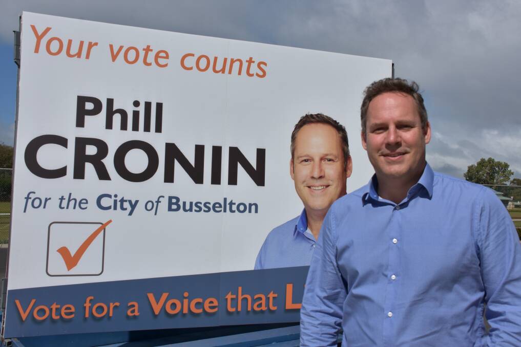Communication and negotiation expert Phill Cronin is running for a seat on the City of Busselton Council.