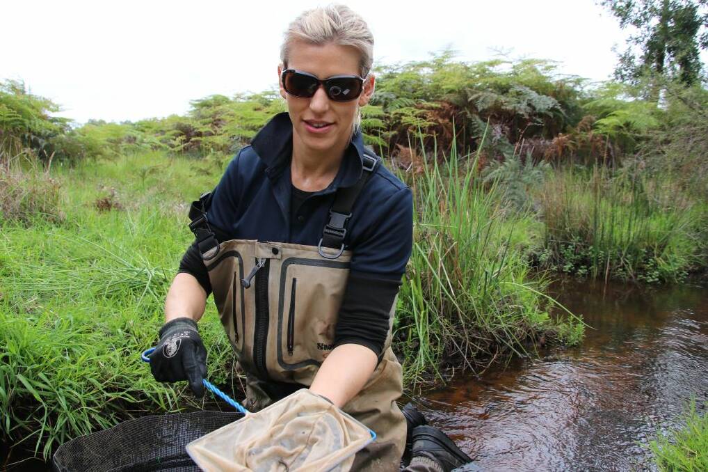 Department of Water and Environmental Regulation environmental officer Bronwyn Rennie. Image supplied.