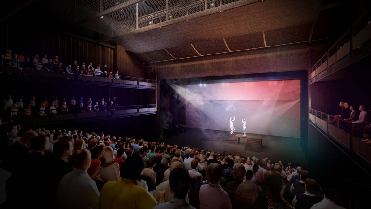 Concept design of the Busselton performing arts and convention centre. Image supplied.