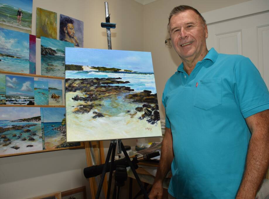 Busselton artist Steve Vigors will open his studio to the public during Margaret River Open Studios running from April 27 until May 12.