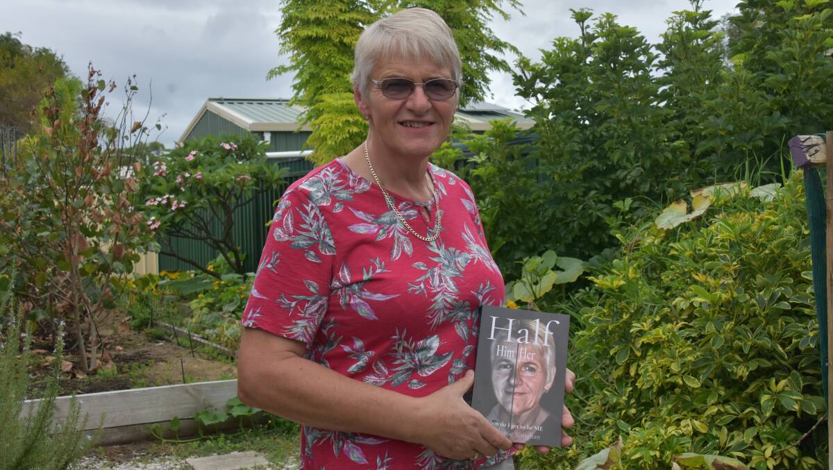 Busselton resident Stephanie Vaughan has written a book about her life titled Half Him Half Her, available to purchase from Amazon.com