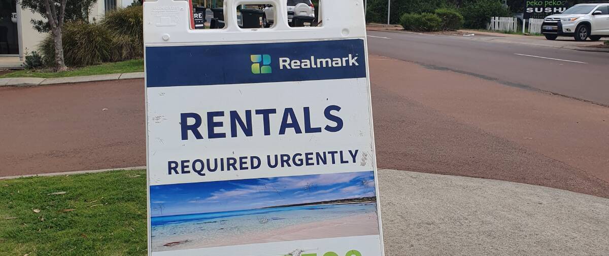 REIWA councillor Joe White predicts the housing shortage will continue until March 2021 when the state government's moratorium on tenancy evictions ends.