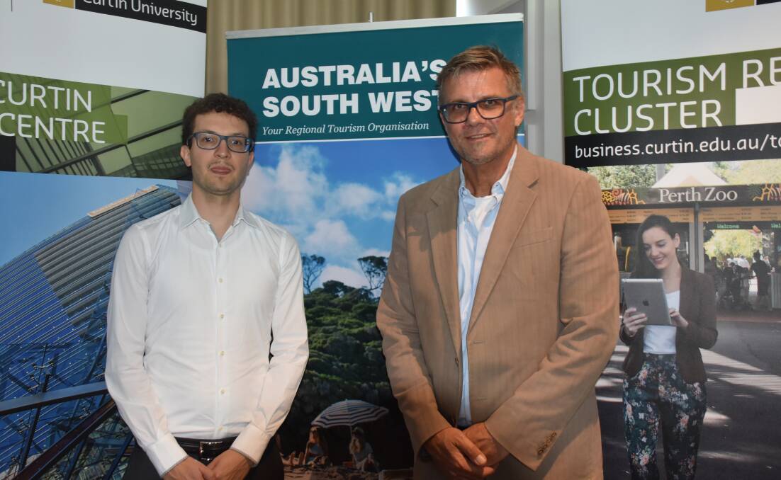 Authors of the report The impact of Airbnb on WA’s Tourism Industry, Michael Volgger and Christof Pforr and were in Busselton on Friday at a forum about their research.