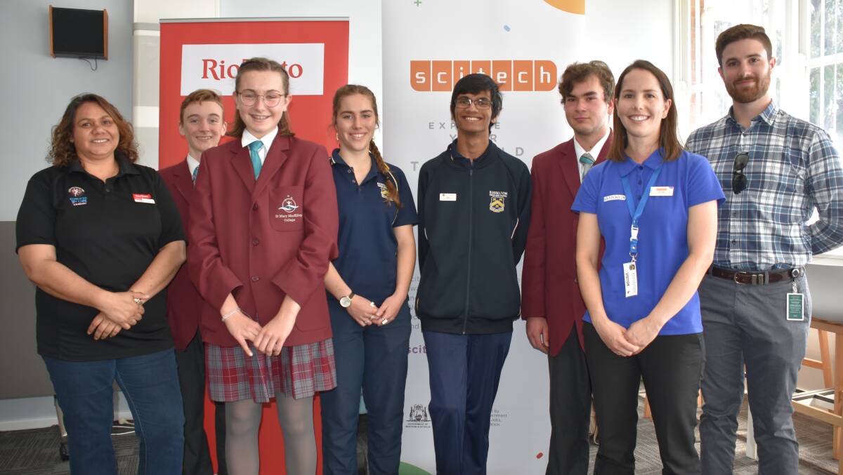 Students from St Mary MacKillop College and Busselton Senior High School took part in a STEM research project Beijing Bound run in partnership with Scitech and Rio Tinto.