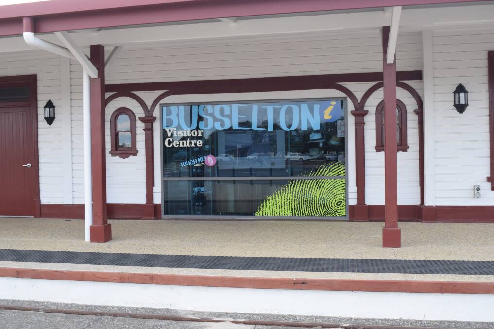 The Busselton Visitor's Centre at Railway House.