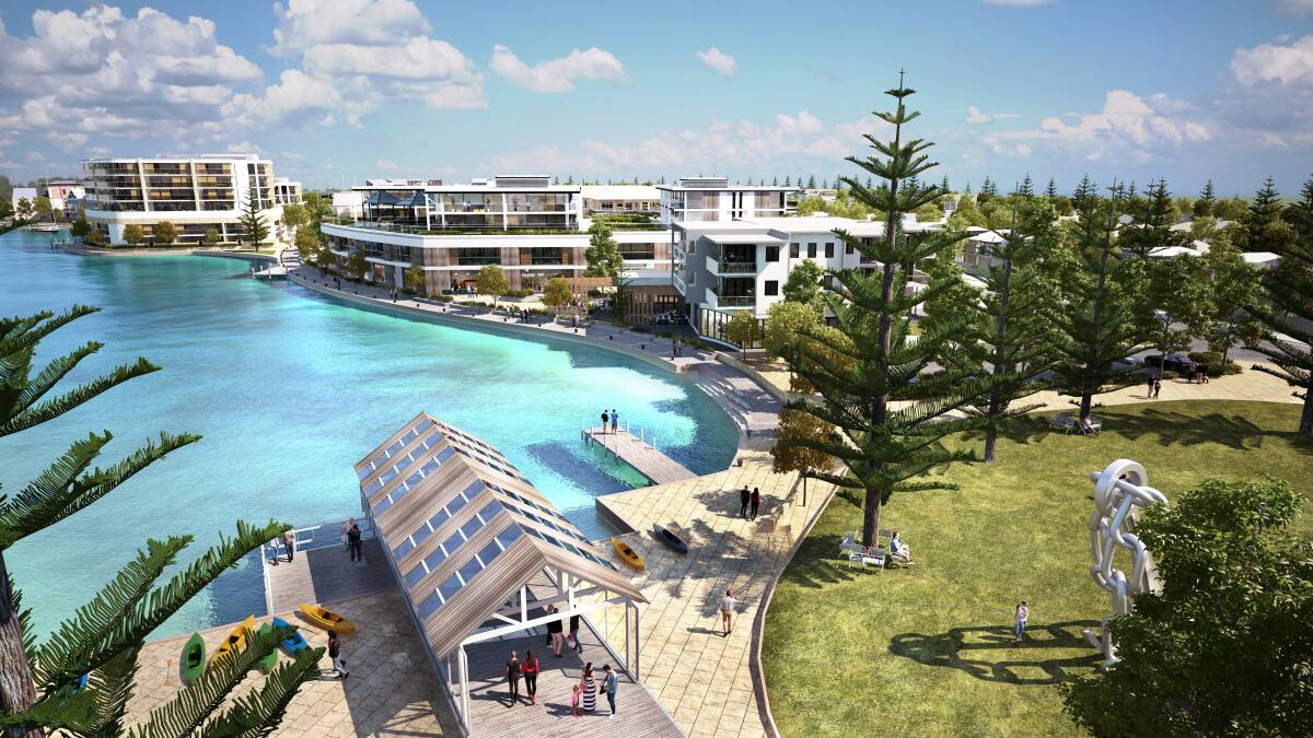 Artist's impression of Newport Geographe. Image supplied.