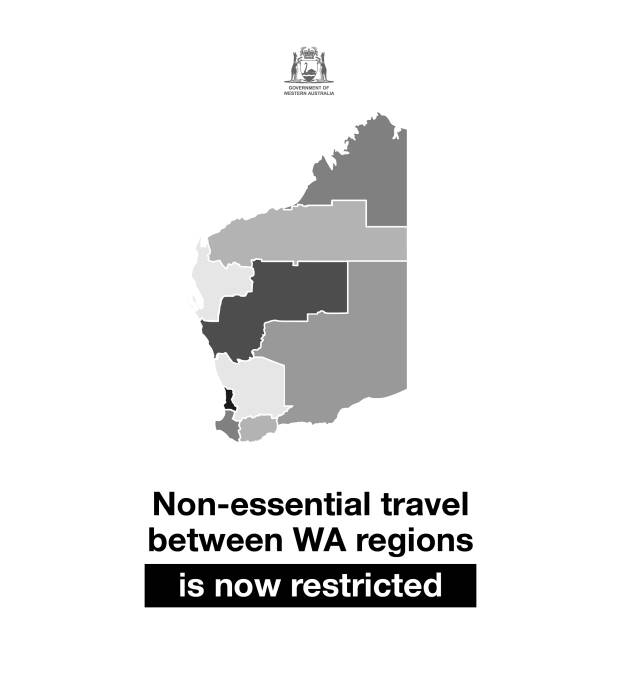 WA's regional travel ban in effect