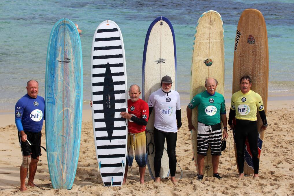 Over 65 and over 70's men. Photo by Surfing WA/Majeks.