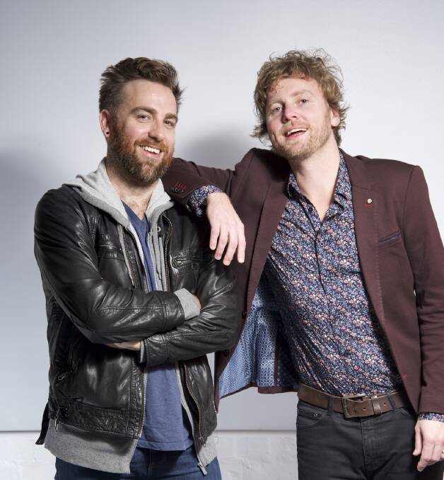 Josh Pyke and Kevin Mitchell (aka Bob Evans) will relive their past Josh and Bob tour 10 years on. The duo will play songs from their extensive repertoire. Photo supplied. 