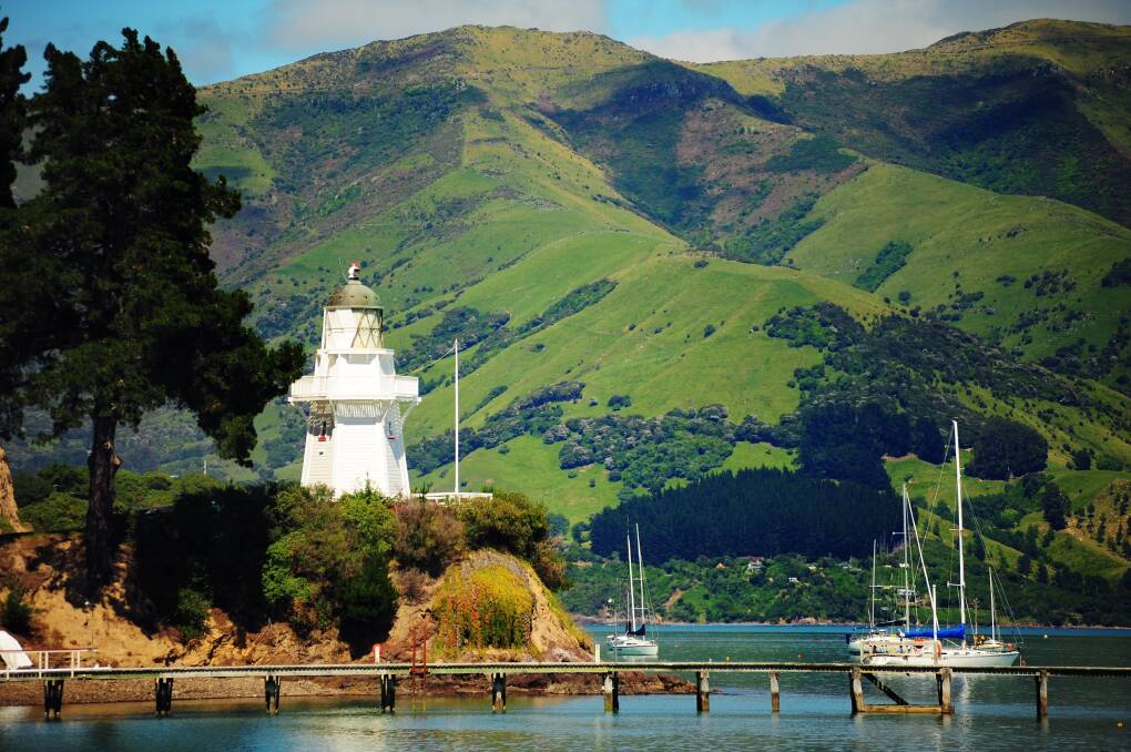 Akaroa: New Zealand's only French-founded community.