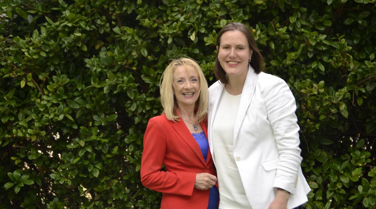 Forrest MP Nola Marino and minister for women the Kelly O’Dwyer were in the South West.