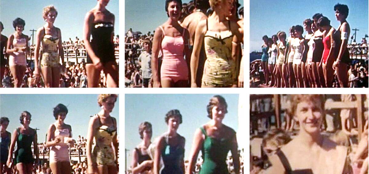 Former Busselton resident Sid Breeden would like help identifying the people captured in this film which was taken at the Miss Busselton Sunshine Quest circa 1958.