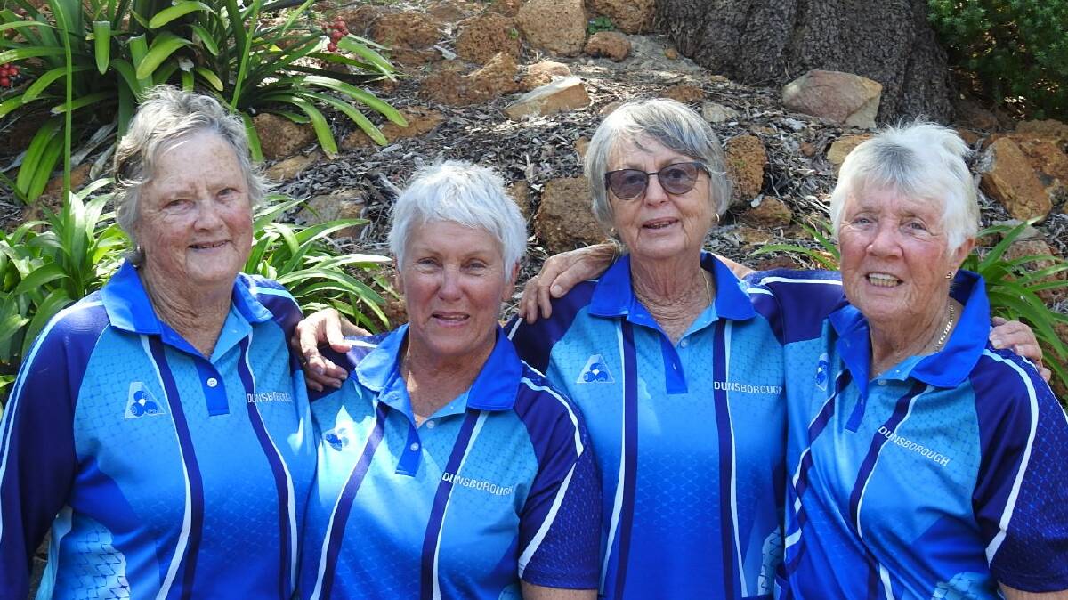 FAVOURITES: Daisy Grist, Sharon Sharpe, Sue Chester and Maureen Hines. PHOTO: Supplied.