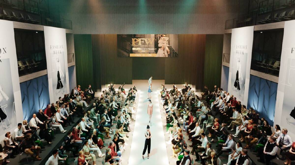 An artist impression of a fashion show at the Busselton Performing Arts and Convention Centre. Photo supplied by City of Busselton.