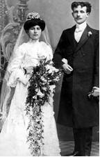 Ivan's grand parents Esther and Harris Sandler in 1905.