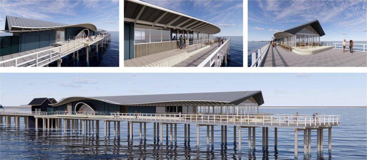 Concept: Gresley Abas Architects have put together new designs for the Busselton Jetty Village. Picture: City of Busselton Agenda