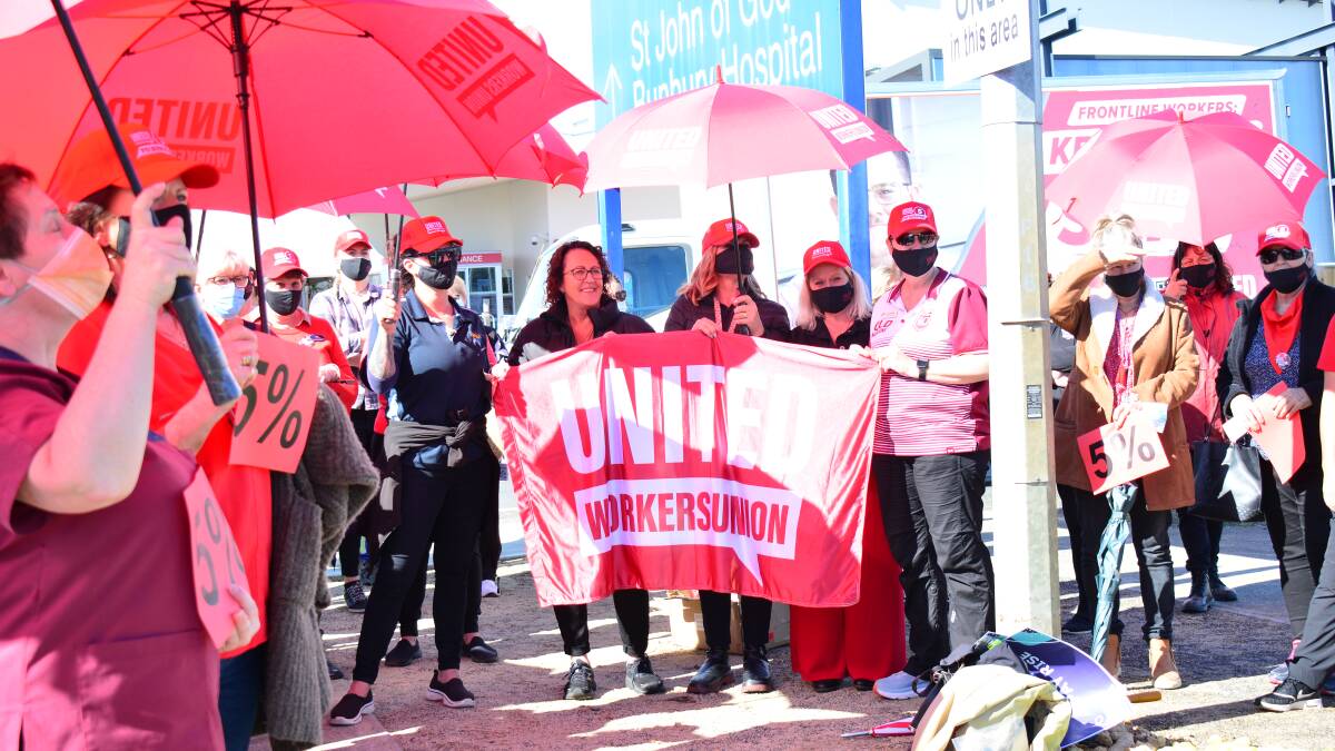 'Five to survive': United Workers Union calls for pay increase