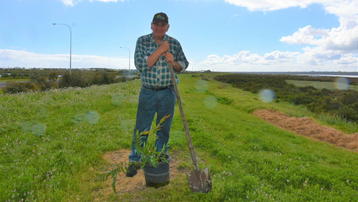 Busselton resident Howard George would like to see the community grants used to plant jarrah trees along Layman Road.