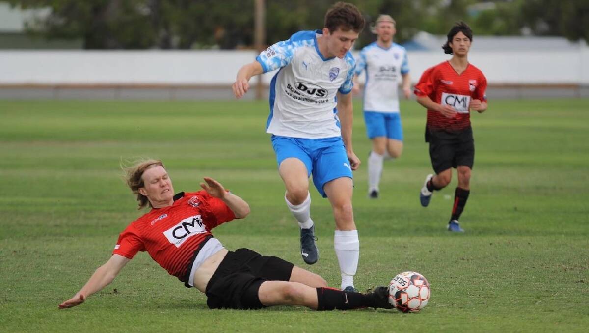 Pre-season: Busselton City got the chance to play Joondalup in round 2 of the Australia Cup. Pictures: Sharon Cowley.