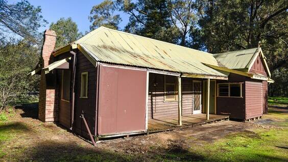 Headquarters: The forestry office building was first built in the early 1900s. Picture: ludlowtuartforest.org.au