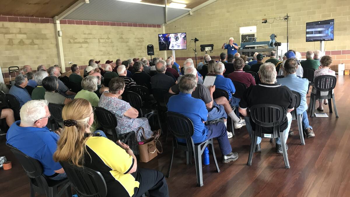 The Busselton Woodturners Group recently hosted 150 people for a bi-annual workshop. Photo is supplied.