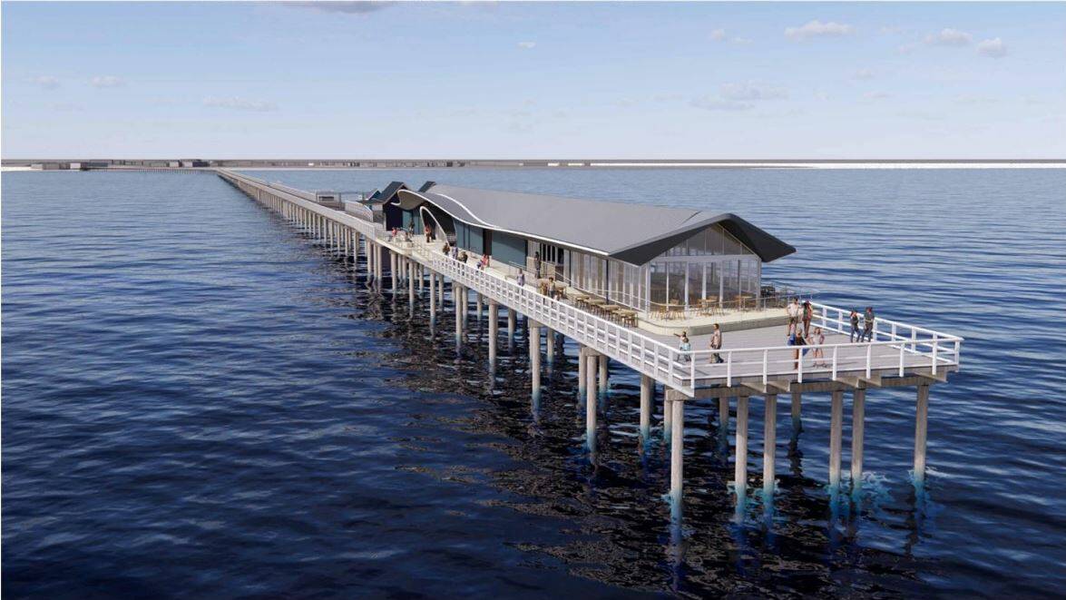 Concept: Gresley Abas Architects have put together new designs for the Busselton Jetty Village. Picture: City of Busselton Agenda