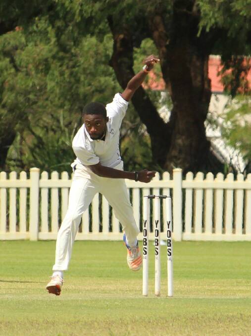 CARIBBEAN WHIRLWIND: Fast bowler Ricky Small-Boyce has returned to Dunsborough Cricket Club for his third season in the Busselton-Margaret River competition. Photo: Vanessa Hatton.