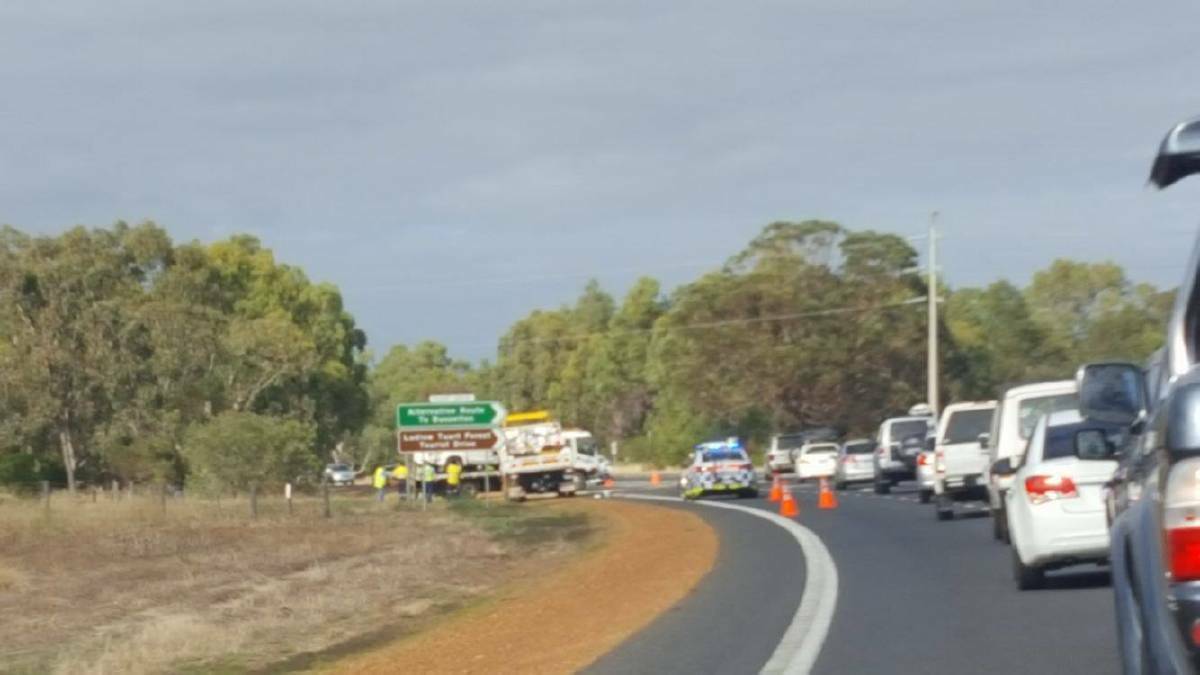 The Bussell Highway between Capel and Busselton was labelled one of WA's riskiest roads by RAC for multiple years. Now in December 2021 the first stage of the duplication is complete. Picture: file.