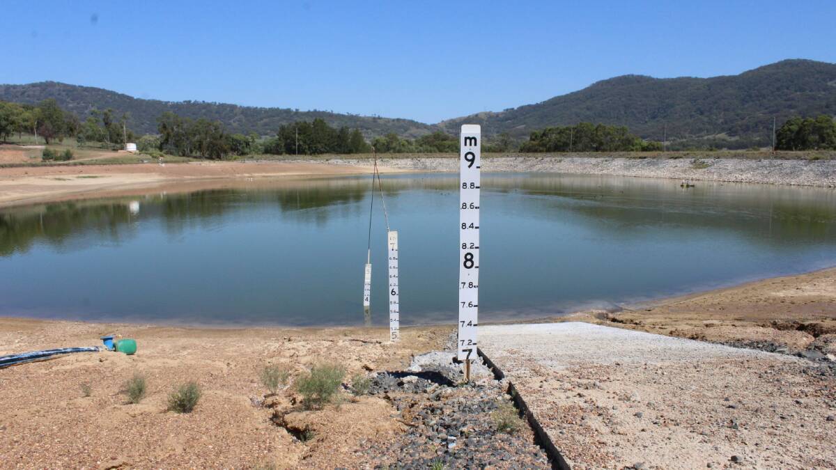 Drought-hit town’s dam at just five per cent
