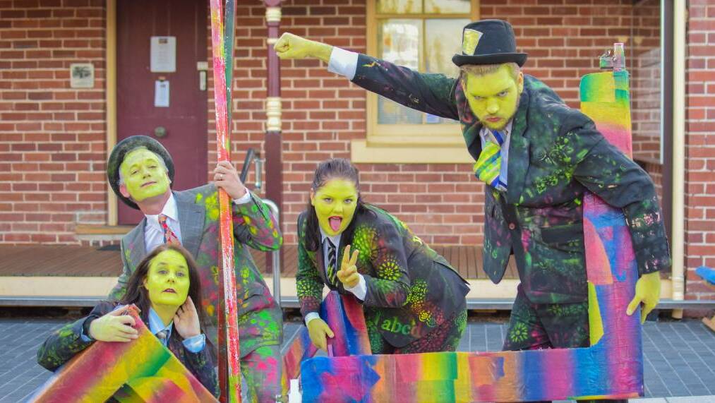 Vibrant and colourful performers were on show in the 2017 festival. The 2018 LiveLighter Busselton Fringe offers something for everyone. Image supplied.