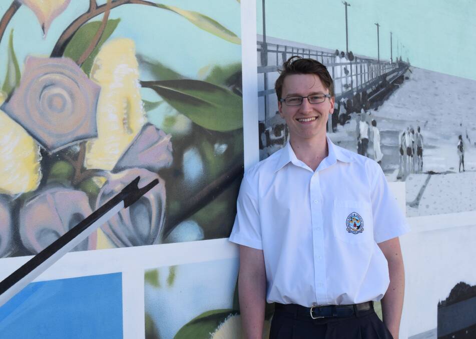 Georgiana Molloy Anglican School student Lochie Gibson is one of 15 WA students selected to attend this week's National Schools Constitutional Convention. 