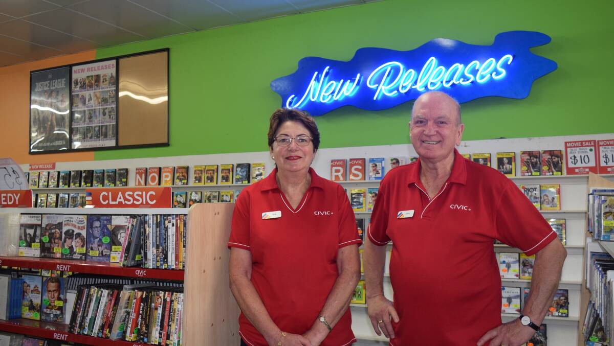 Civic Video Busselton owners Toni and John Shepherd close their business with amazing memories which span 23 years. Image Sophie Elliott.