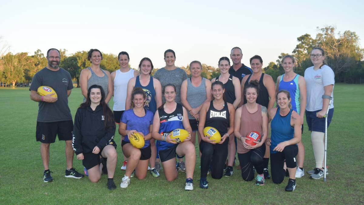Busselton Magpies Women's Team has already come leaps and bounds from the 2017 season. Image Sophie Elliott.