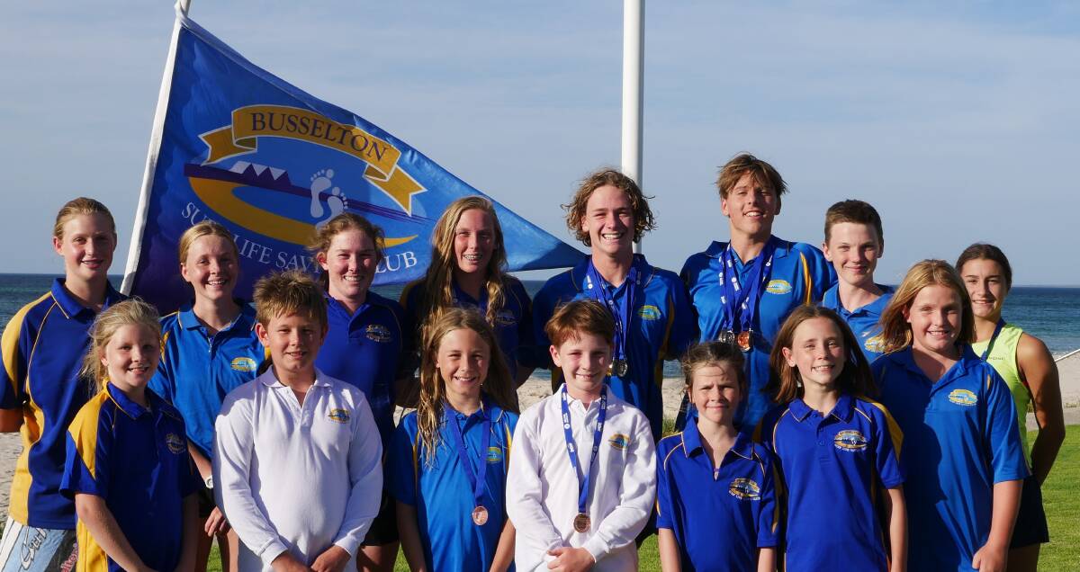 Busselton Surf Life Saving Club prove winners are grinners. Image supplied.