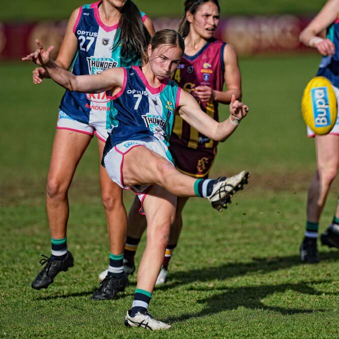 Sarah Verrier was drafted by Fremantle with pick 14. Photo: Supplied.