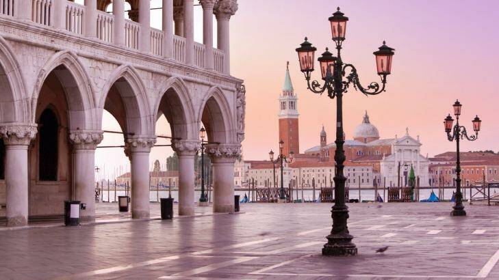 St Marks Square in Venice, tourist free. Photo: iStock