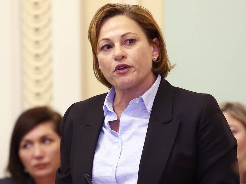 Annastacia Palaszczuk says her deputy Jacke Trad (above) will survive any challenge from the floor.