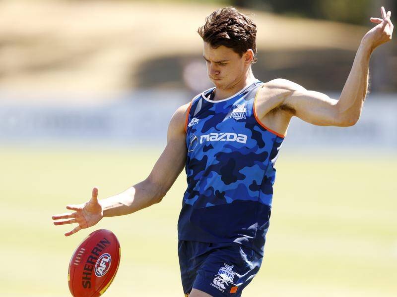 Top draft pick Luke Davies-Uniacke will line up for North Melbourne's round one AFL clash.