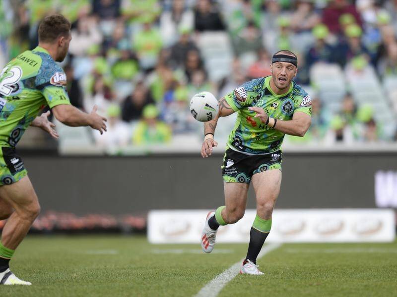 Canberra co-captain Josh Hodgson has fractured his thumb.