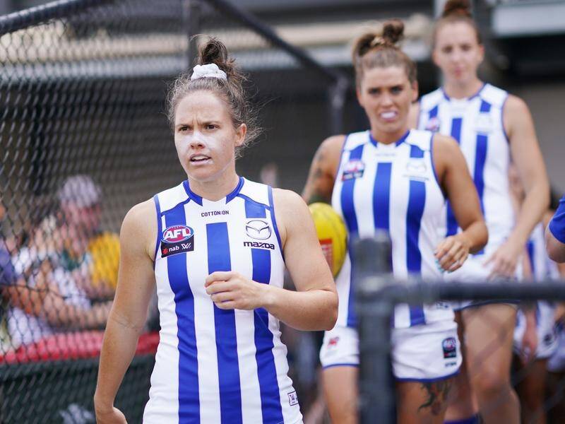 Kangaroos captain Emma Kearney is in line to be selected in a fourth AFLW All-Australian team.