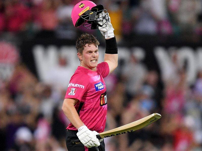 Opener Hayden Kerr smashed an unbeaten 98 to steer the Sixers into the BBL decider against Perth.