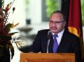 Former PNG PM Peter O'Neill hopes to get back into power following national elections.
