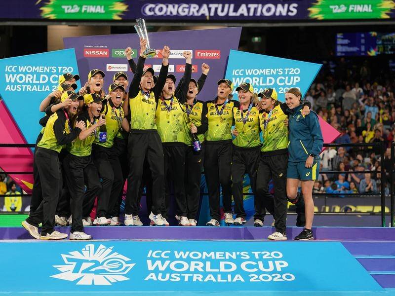 Australia's Women's T20 World Cup champions have won the Don Award for 2020.