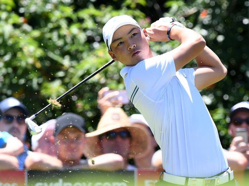 Rising Australian golfer Min Woo Lee says he's had a tough initiation to professional ranks.