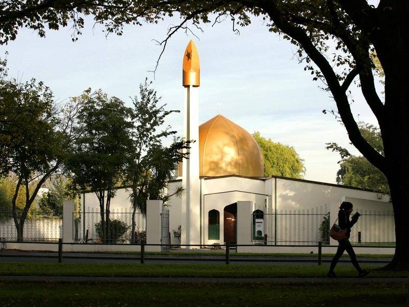 The Masjid Al Noor Mosque in Christchurch where a gunman shot people down on Friday.